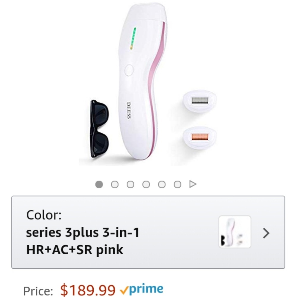 Hair removal system IPL
